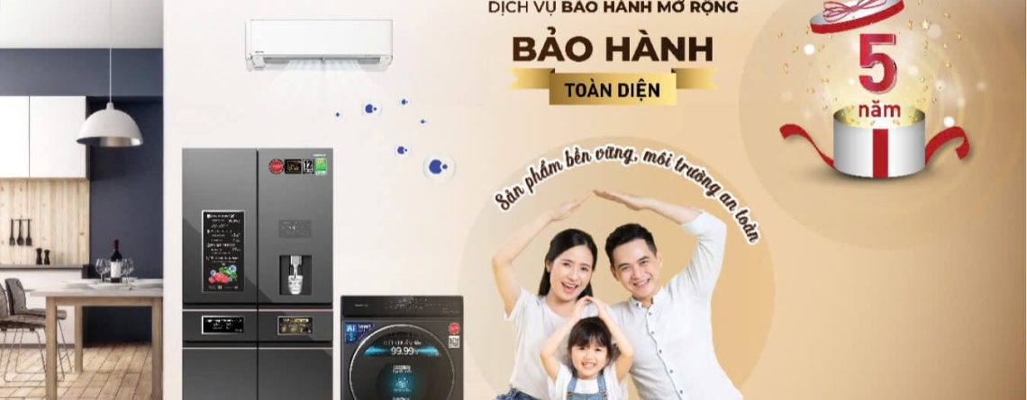 Chương trình bảo hành mở rộng của Panasonic 2024