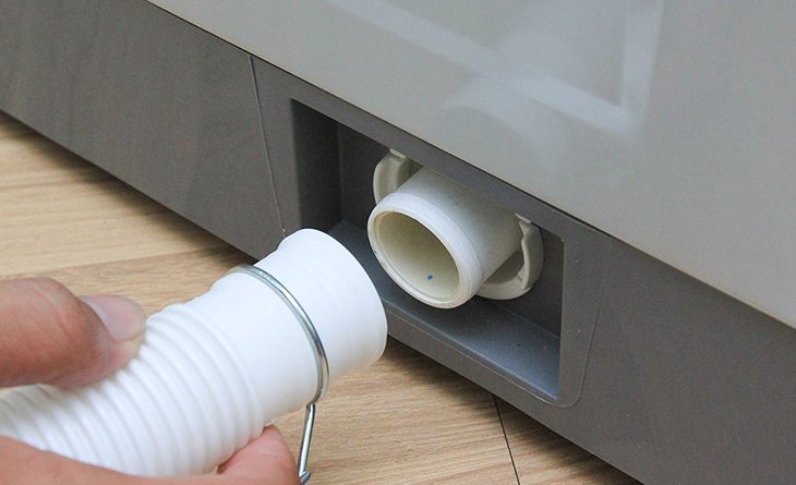 máy giặt không xả nước